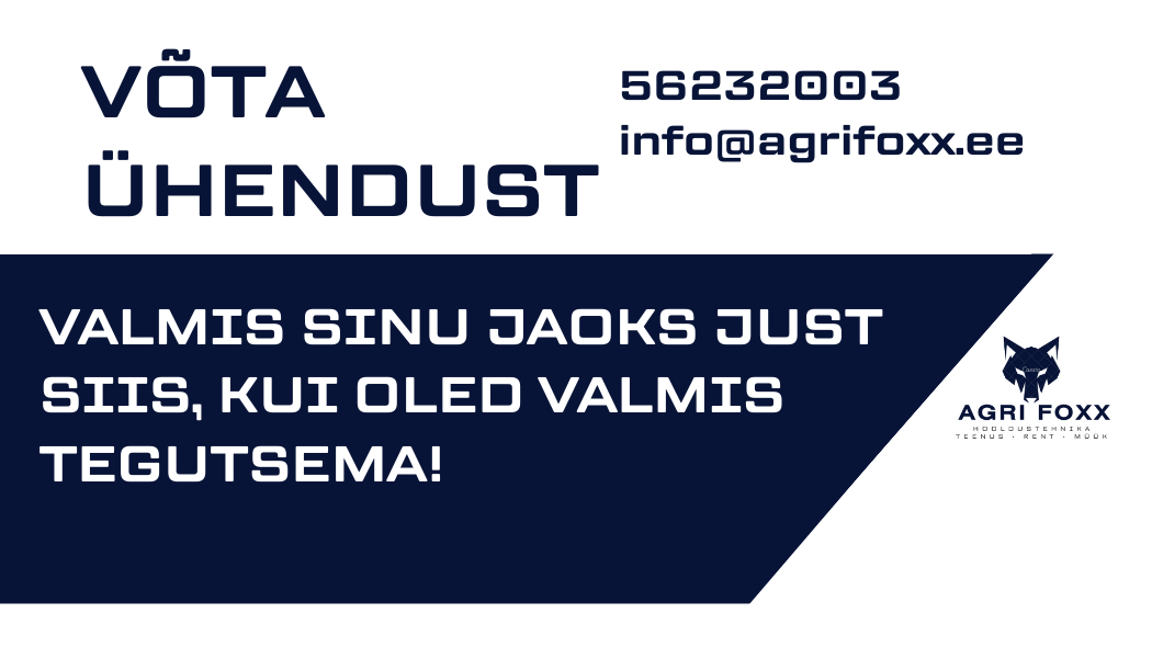Võta ühendust agri foxx meeskonnaga - kontakt 